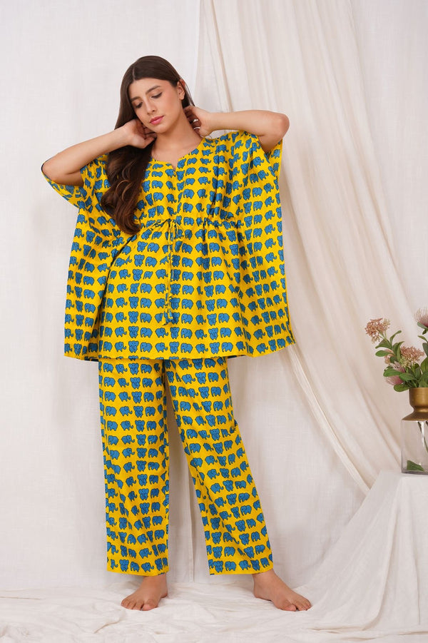 Sweet Slumber Kaftan Co Ord Set